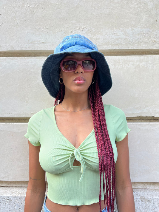 LUNA | Light Wash Bucket Hat