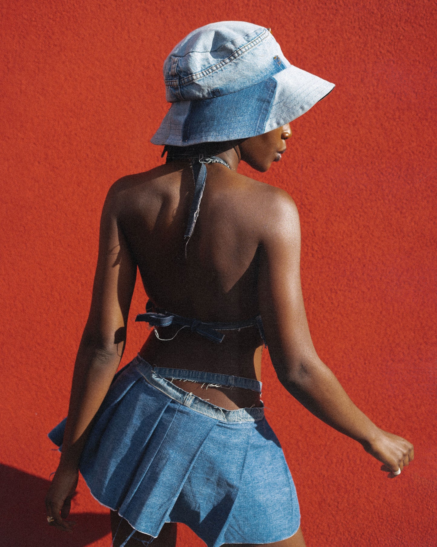 LUNA | Light Wash Bucket Hat